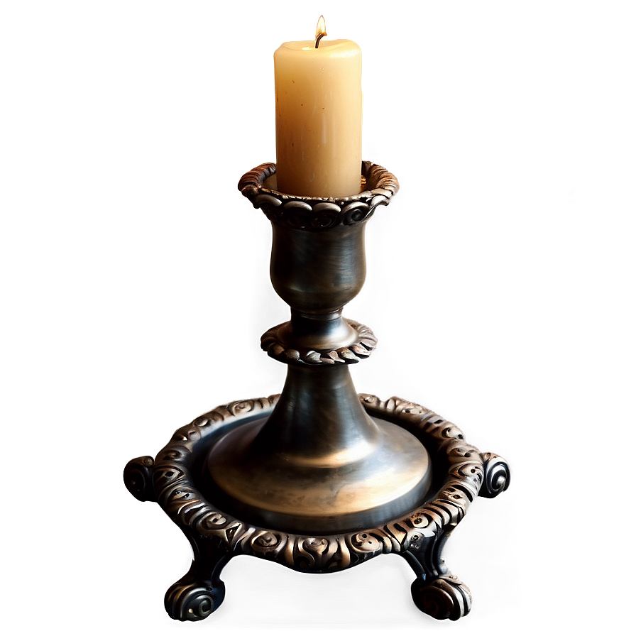 Vintage Candlestick Png 13 PNG Image