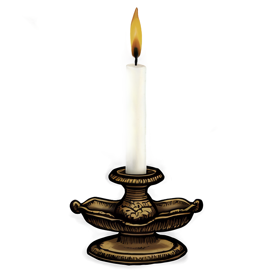 Vintage Candlestick Png 75 PNG Image