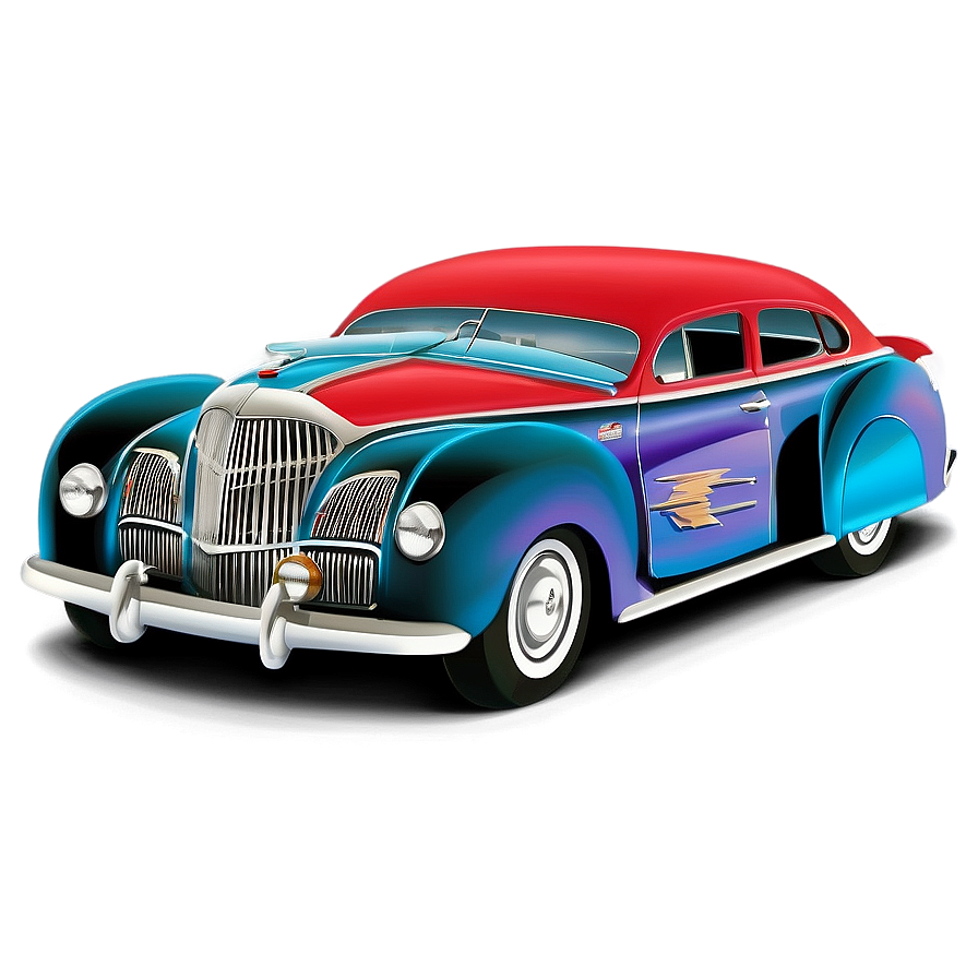 Vintage Car Parade Png 06252024 PNG Image