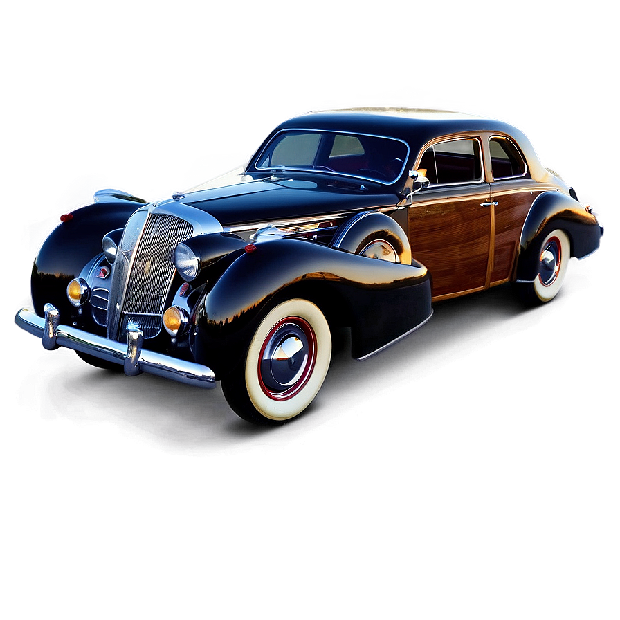 Vintage Car Showcase Png 06252024 PNG Image