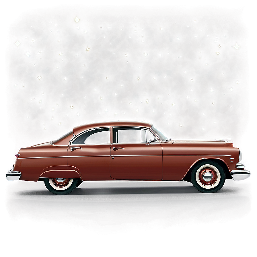 Vintage Car Under The Stars Png Nud52 PNG Image