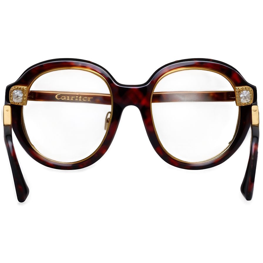 Vintage Cartier Glasses Png 06212024 PNG Image