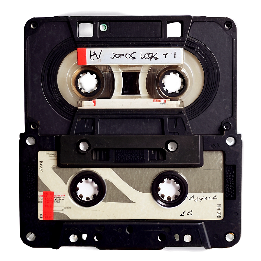 Vintage Cassette Tape Png Cur52 PNG Image