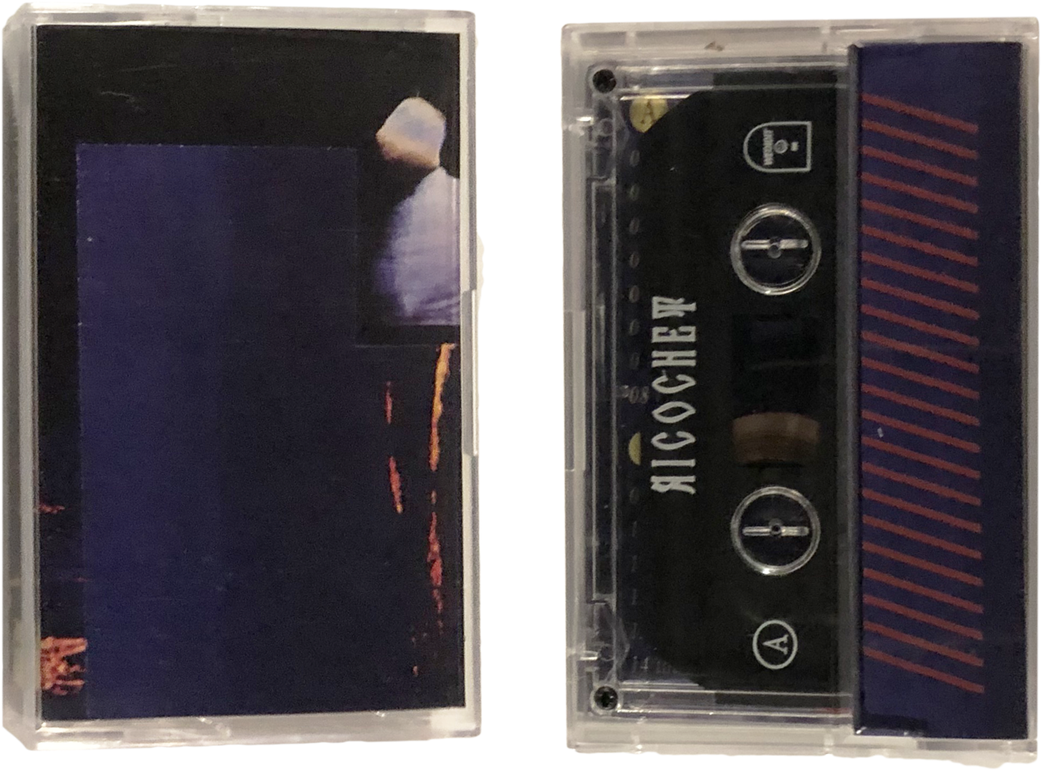 Vintage Cassette Tapewith Case PNG Image