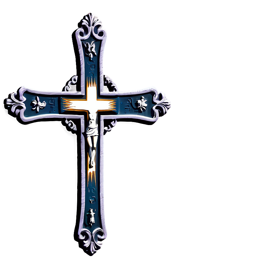 Vintage Catholic Cross Logo Png 78 PNG Image