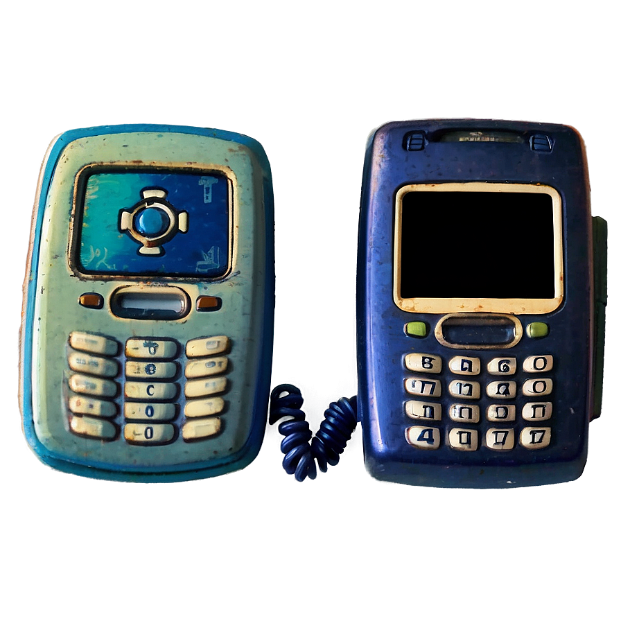 Vintage Cellphone Model Png 06112024 PNG Image