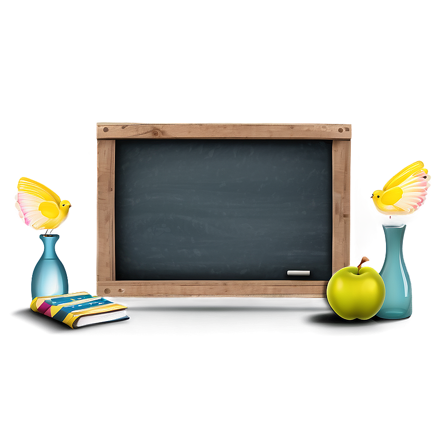 Vintage Chalkboard Png Xkd PNG Image