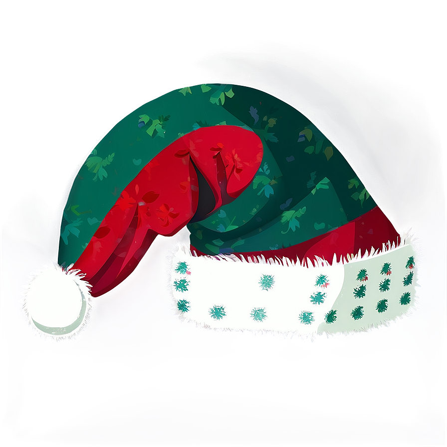 Vintage Christmas Hat Png 04292024 PNG Image