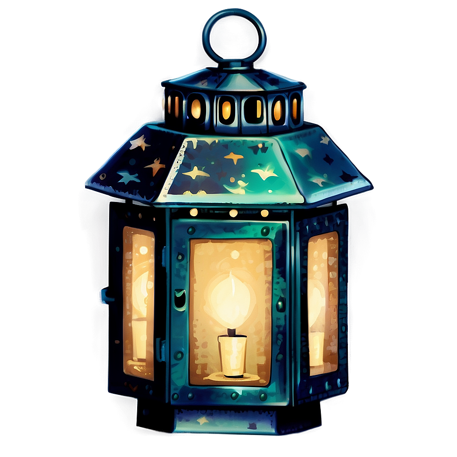 Vintage Christmas Lantern Png Dxc74 PNG Image