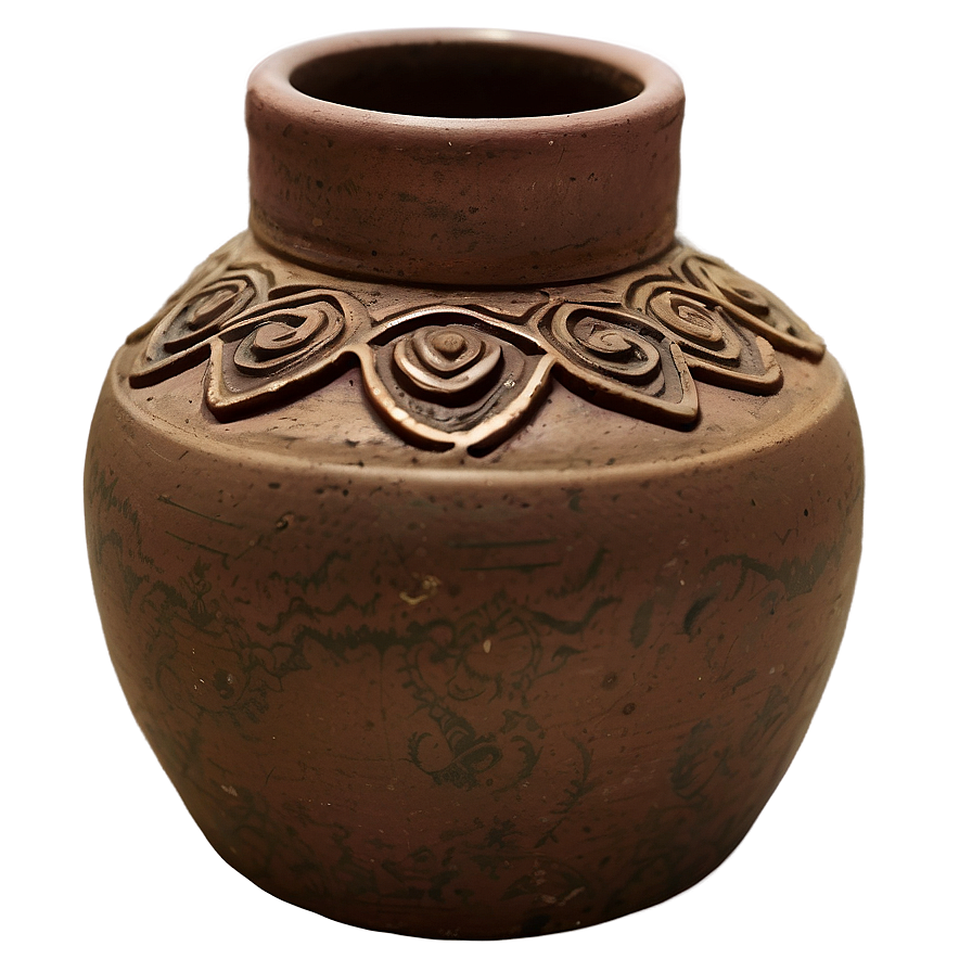 Vintage Clay Ink Pots Png Mbw PNG Image