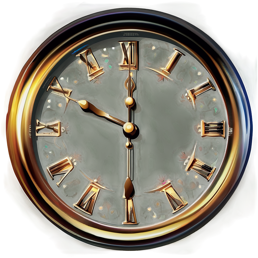 Vintage Clock Clipart Png Yjj37 PNG Image