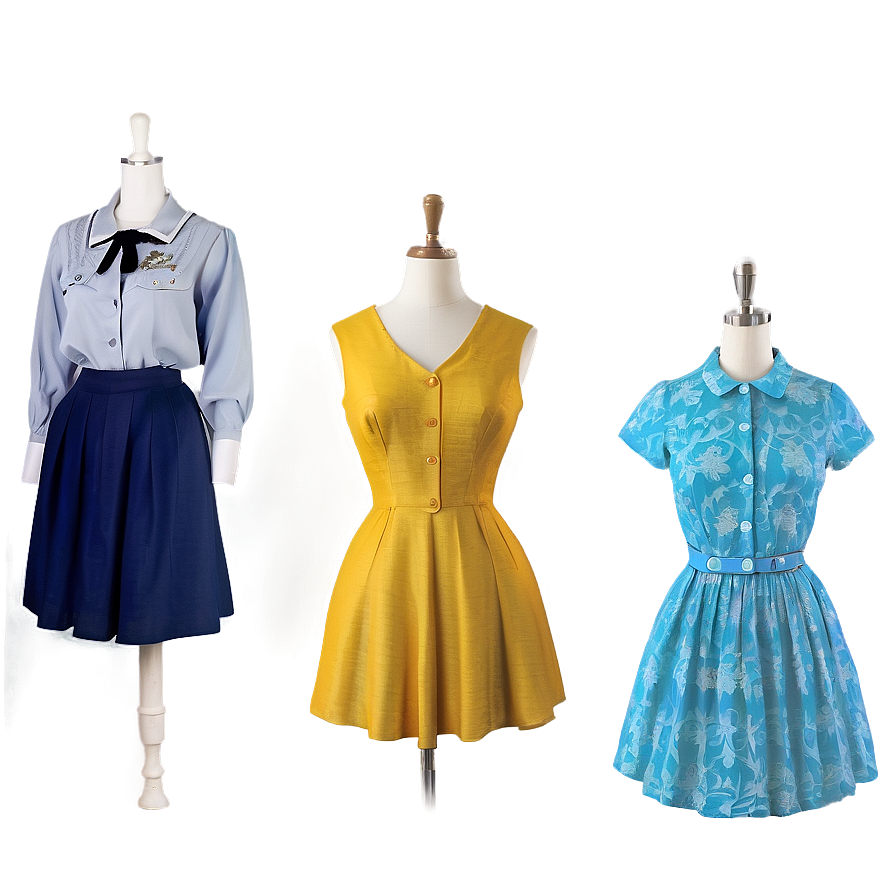 Vintage Clothes Png Hpx98 PNG Image