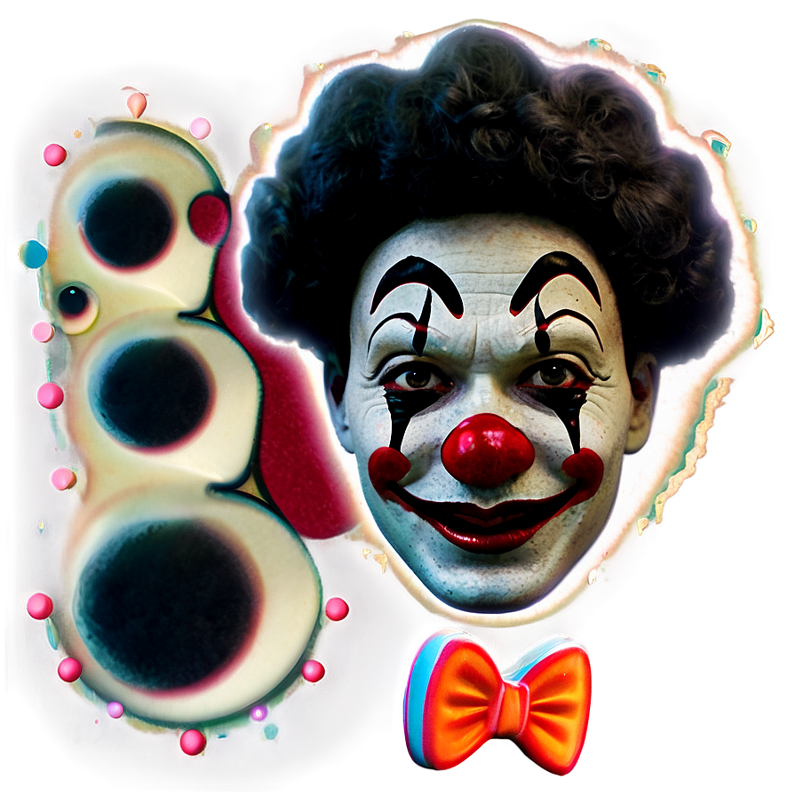 Vintage Clown Emoji Png 05252024 PNG Image