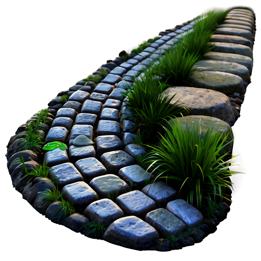 Vintage Cobblestone Path Png 82 PNG Image