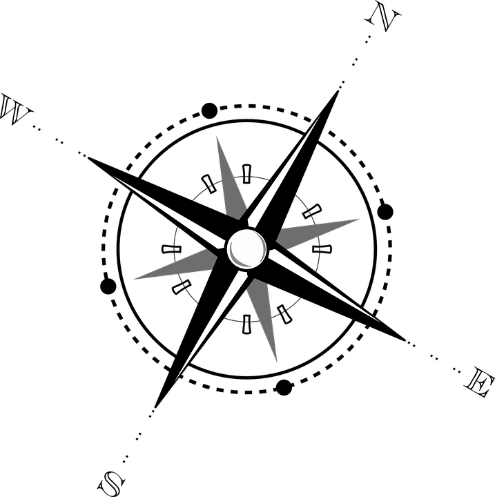 Vintage Compass Graphic PNG Image