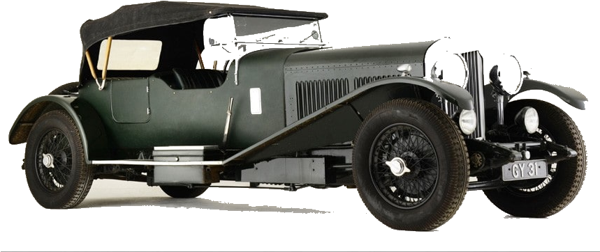 Vintage Convertible Classic Car PNG Image