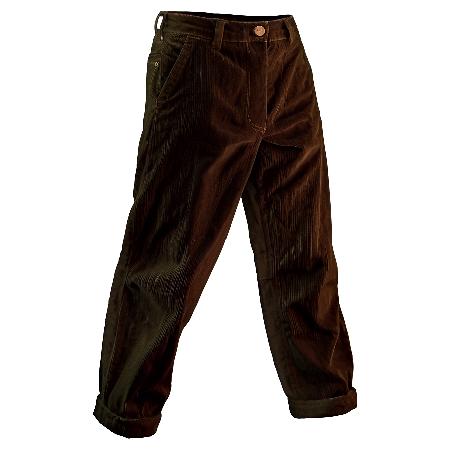 Vintage Corduroy Pants Png 75 PNG Image