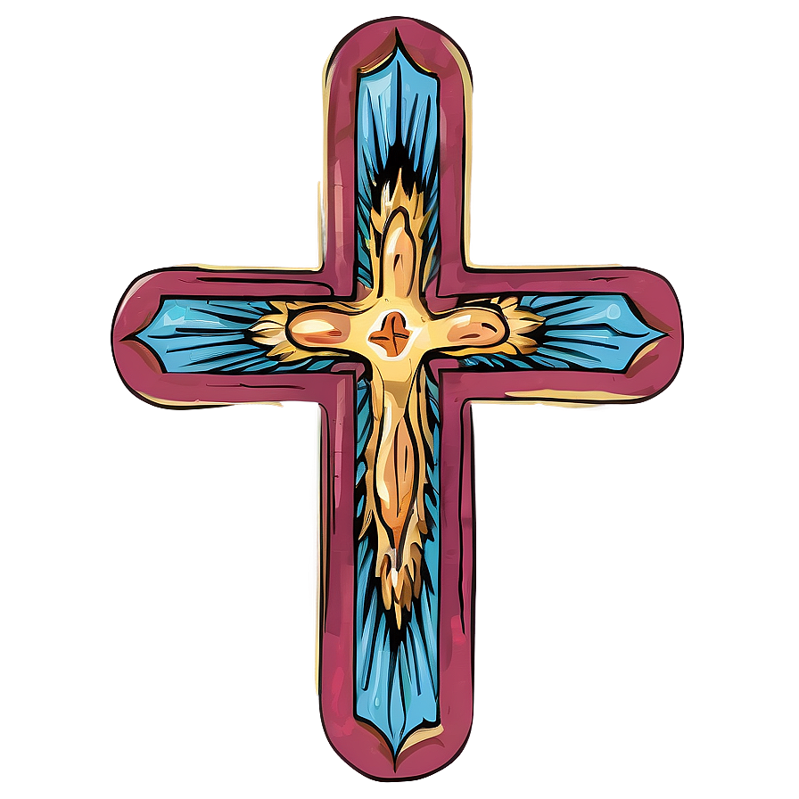 Vintage Cross Outline Png 85 PNG Image