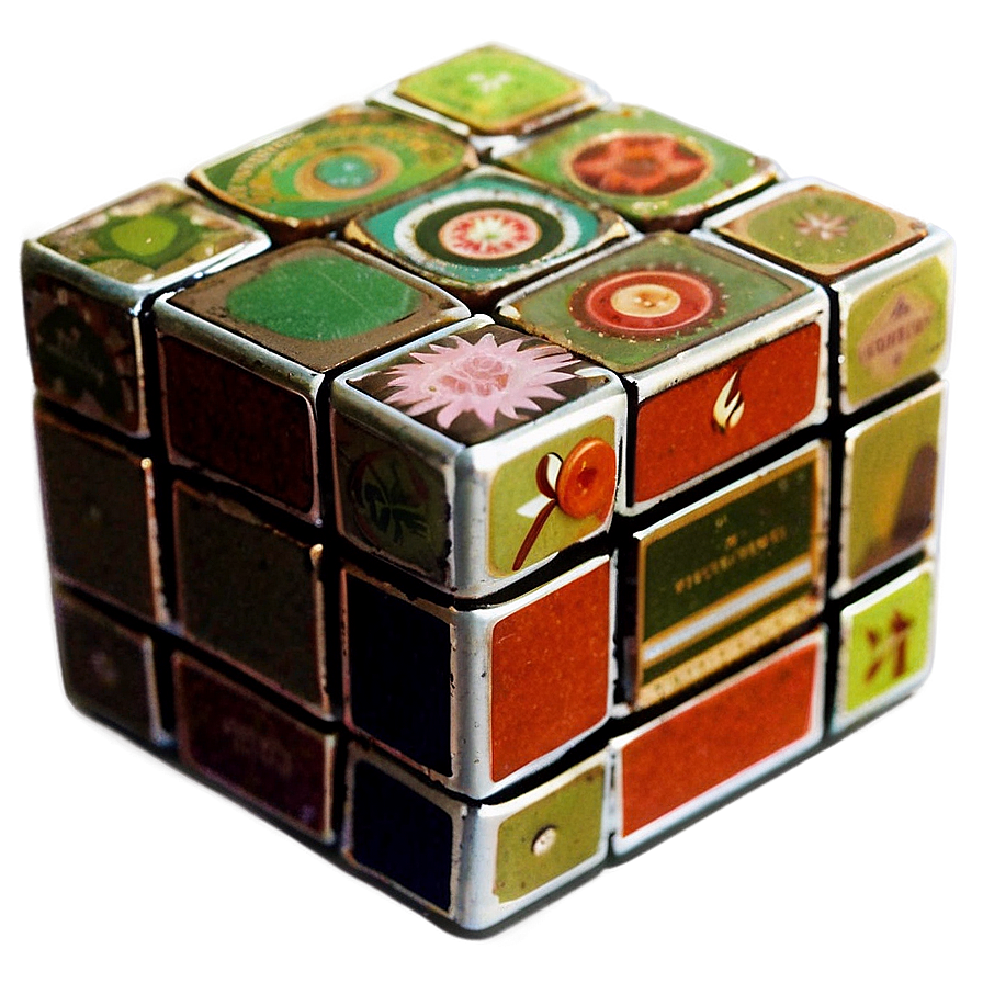 Vintage Cube Png Yqd PNG Image