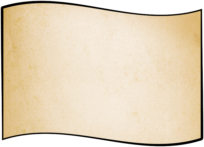 Vintage Curled Parchment Texture PNG Image