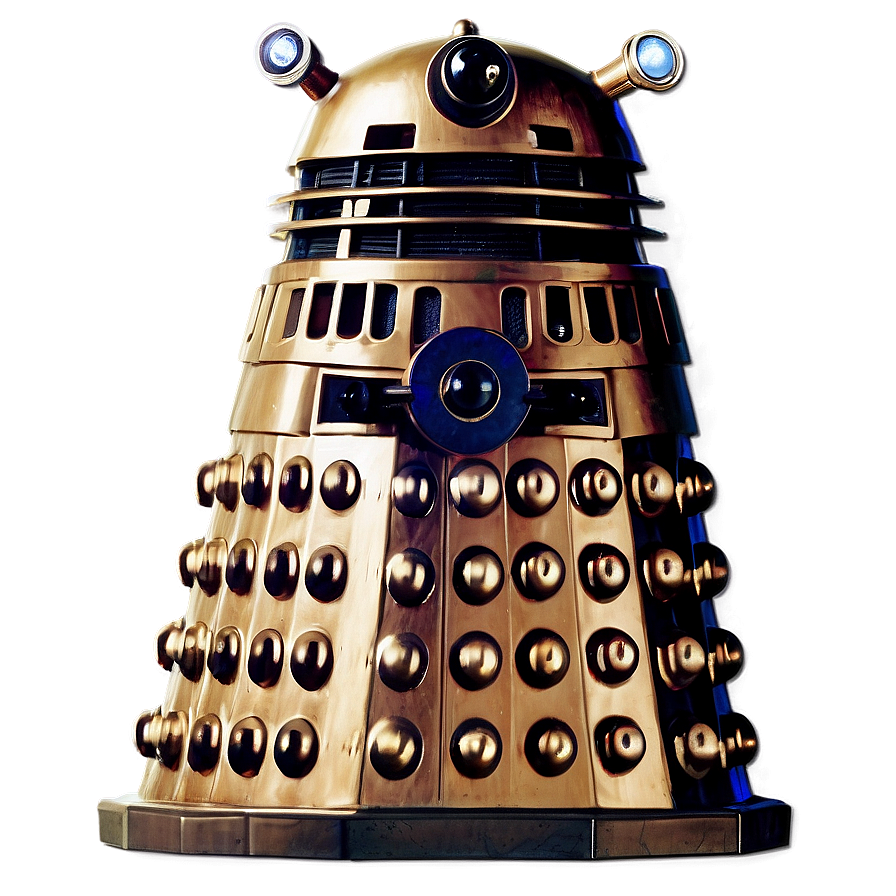 Vintage Dalek Poster Png 06242024 PNG Image