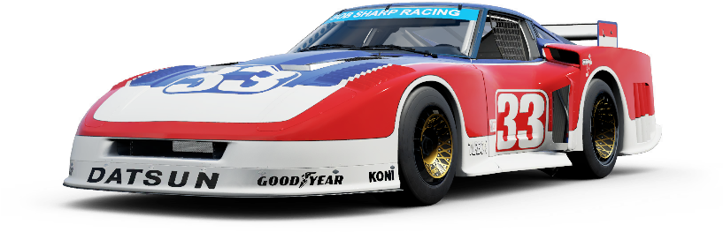 Vintage Datsun Racecar33 PNG Image