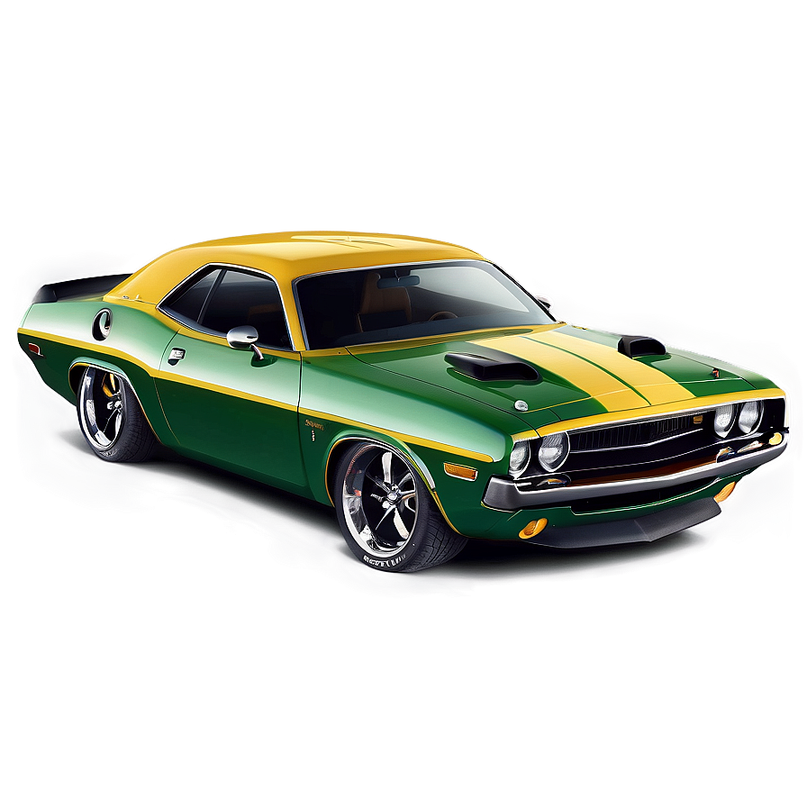 Vintage Dodge Challenger Png 8 PNG Image