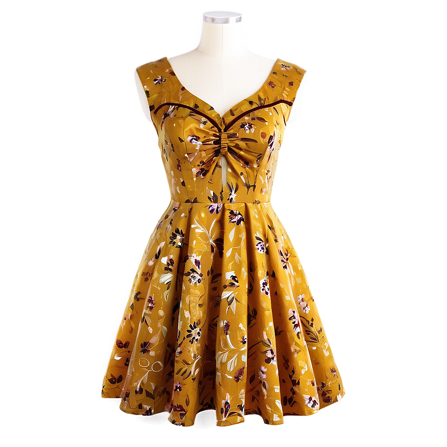 Vintage Dress Png Qia PNG Image