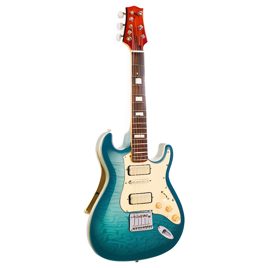 Vintage Electric Guitar Png Kth3 PNG Image