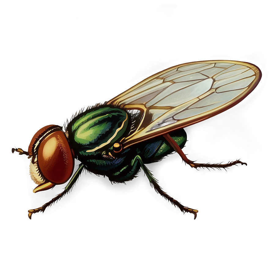 Vintage Entomology Fly Png 37 PNG Image