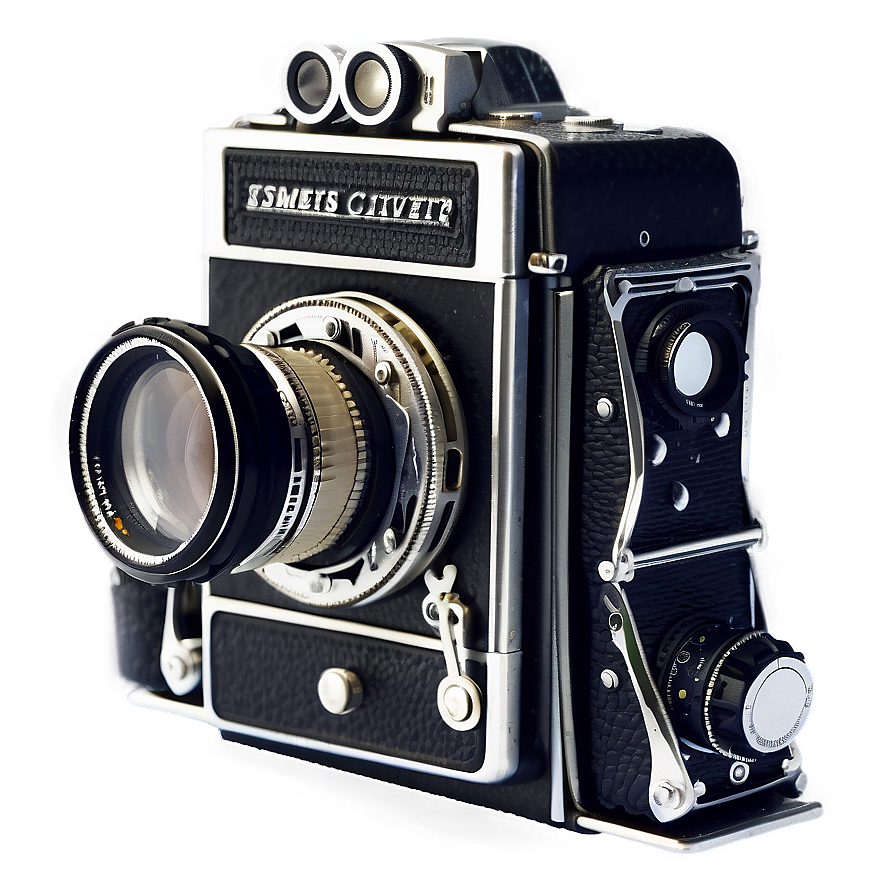 Vintage Film Camera Png Qfv55 PNG Image