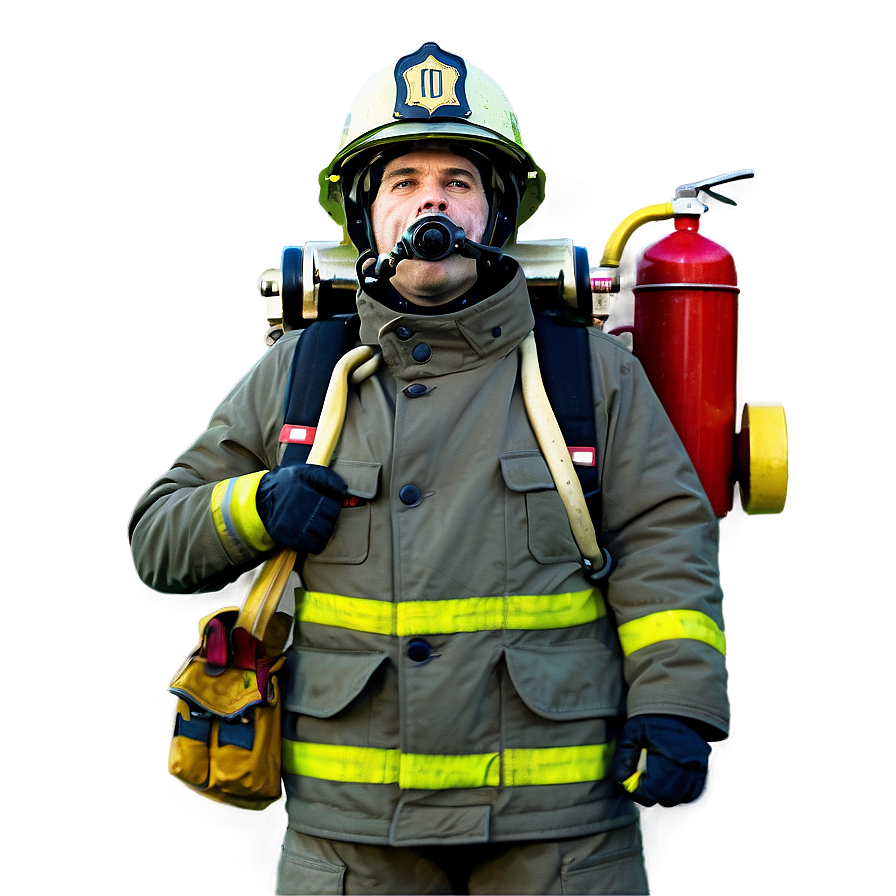 Vintage Fireman Png 37 PNG Image