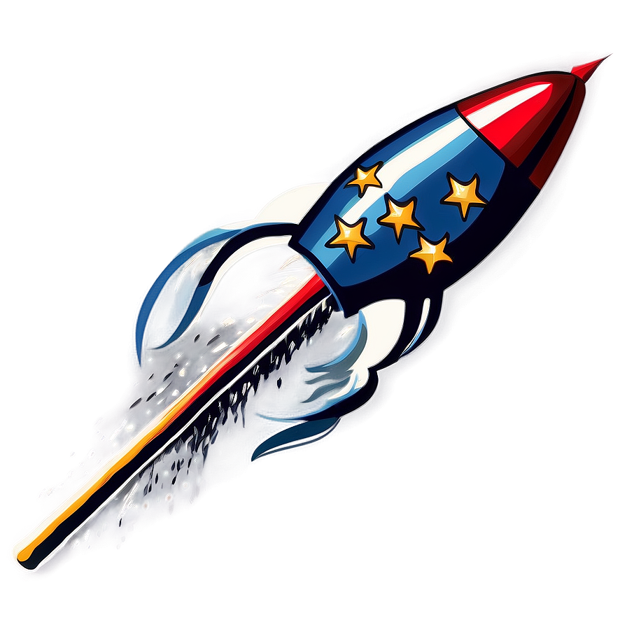 Vintage Firework Rocket Png Ing56 PNG Image