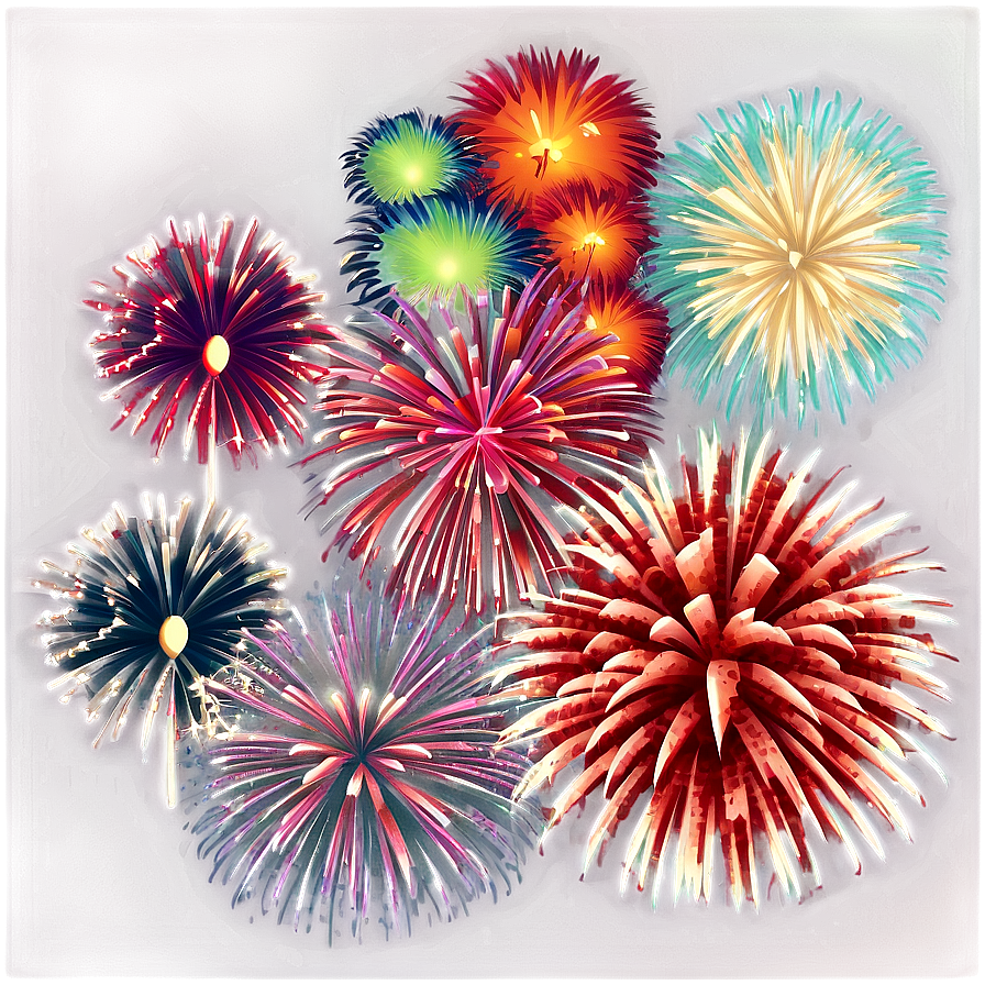 Vintage Fireworks Png 05042024 PNG Image