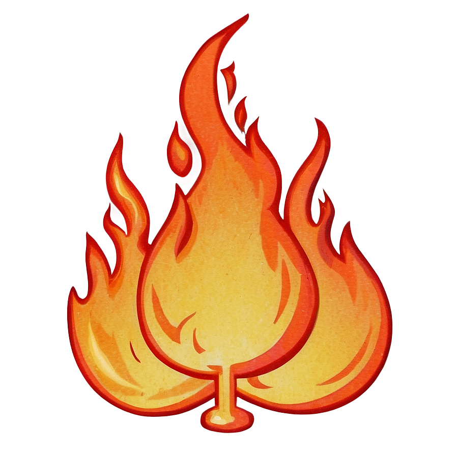 Vintage Flame Png Wyj PNG Image