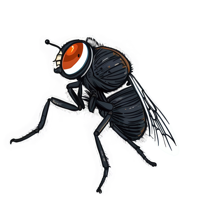 Vintage Fly Sketch Png 30 PNG Image