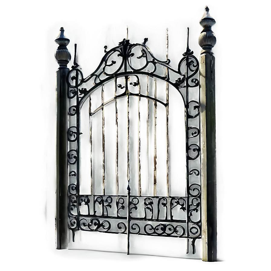 Vintage Garden Gate Png Sfy98 PNG Image