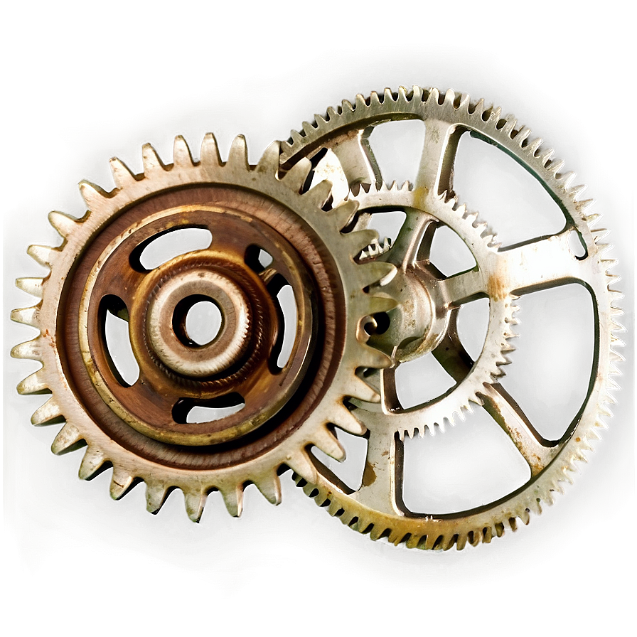 Vintage Gear Png Was PNG Image