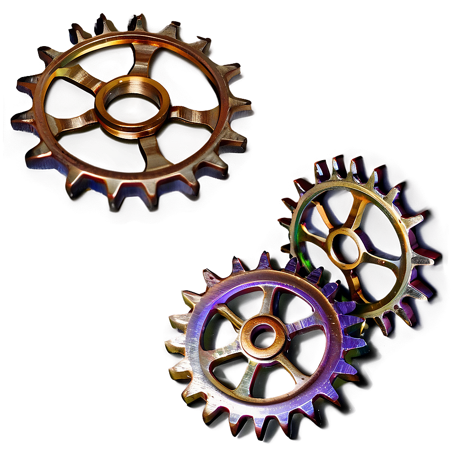 Vintage Gears Png 05252024 PNG Image