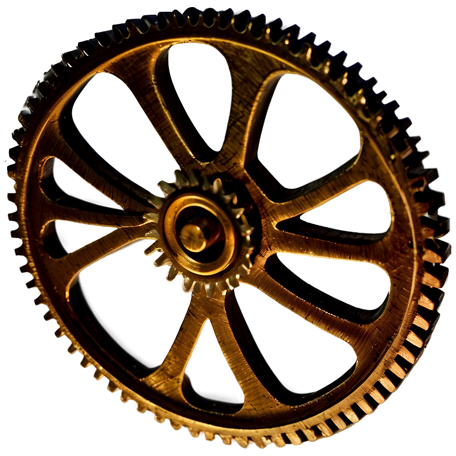 Vintage Gears Png Rrh PNG Image