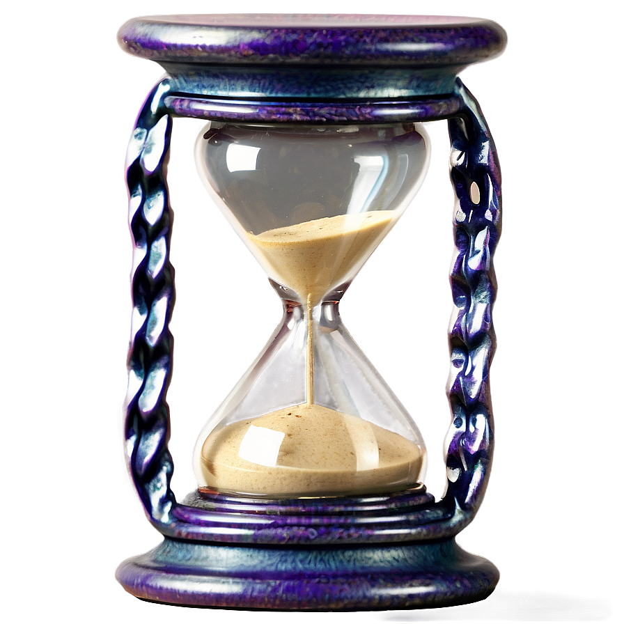 Vintage Glass Hourglass Png Qhu98 PNG Image