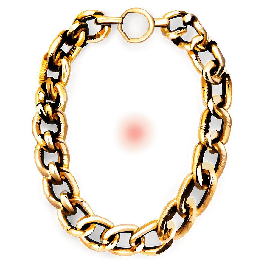 Vintage Gold Chain Png 05042024 PNG Image