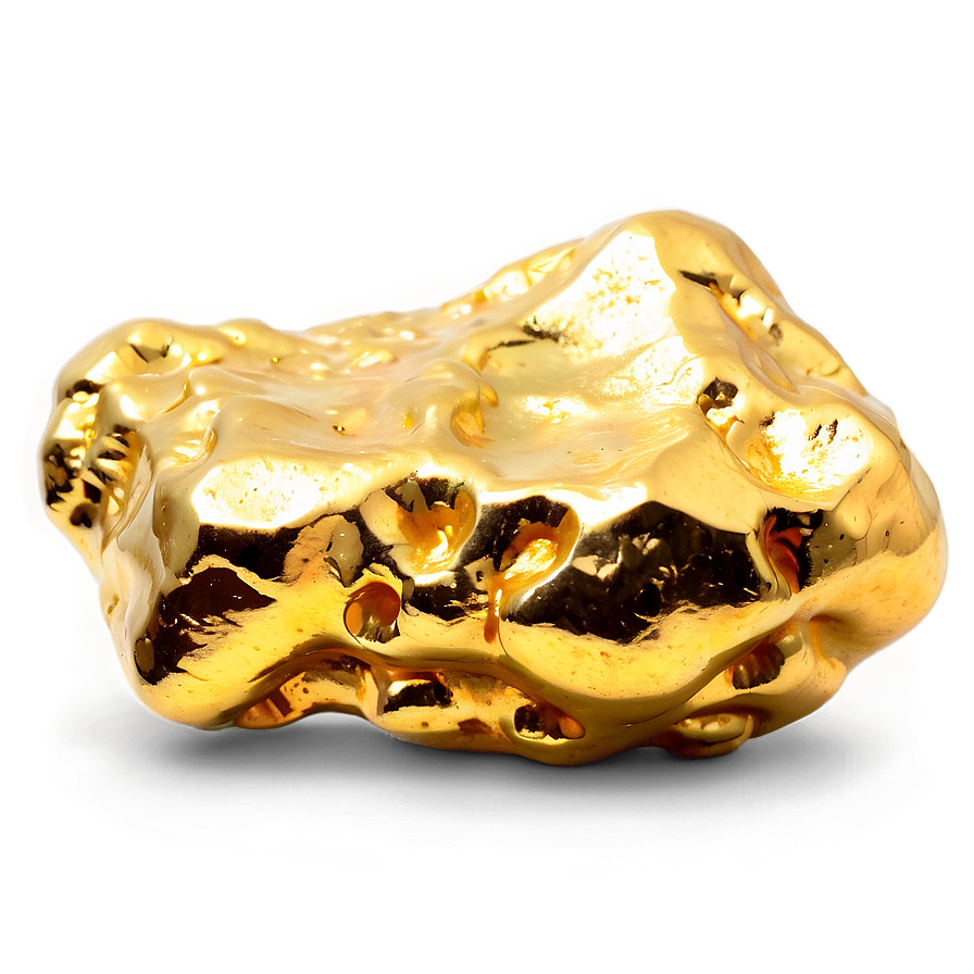 Vintage Gold Nugget Png Ymv38 PNG Image