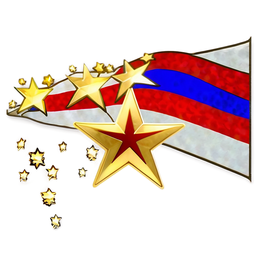 Vintage Gold Stars Png Jfp PNG Image