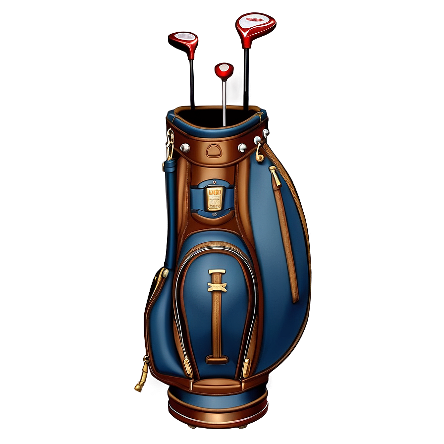 Vintage Golf Bag Png 22 PNG Image