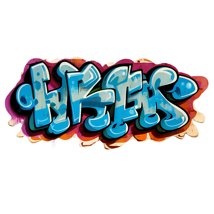 Vintage Graffiti Png Wal PNG Image