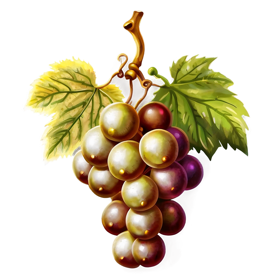 Vintage Grapes Png 05242024 PNG Image