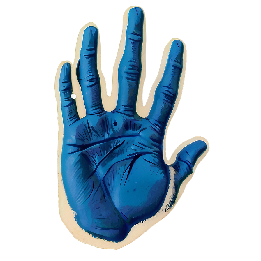 Vintage Handprint Memorabilia Png 90 PNG Image