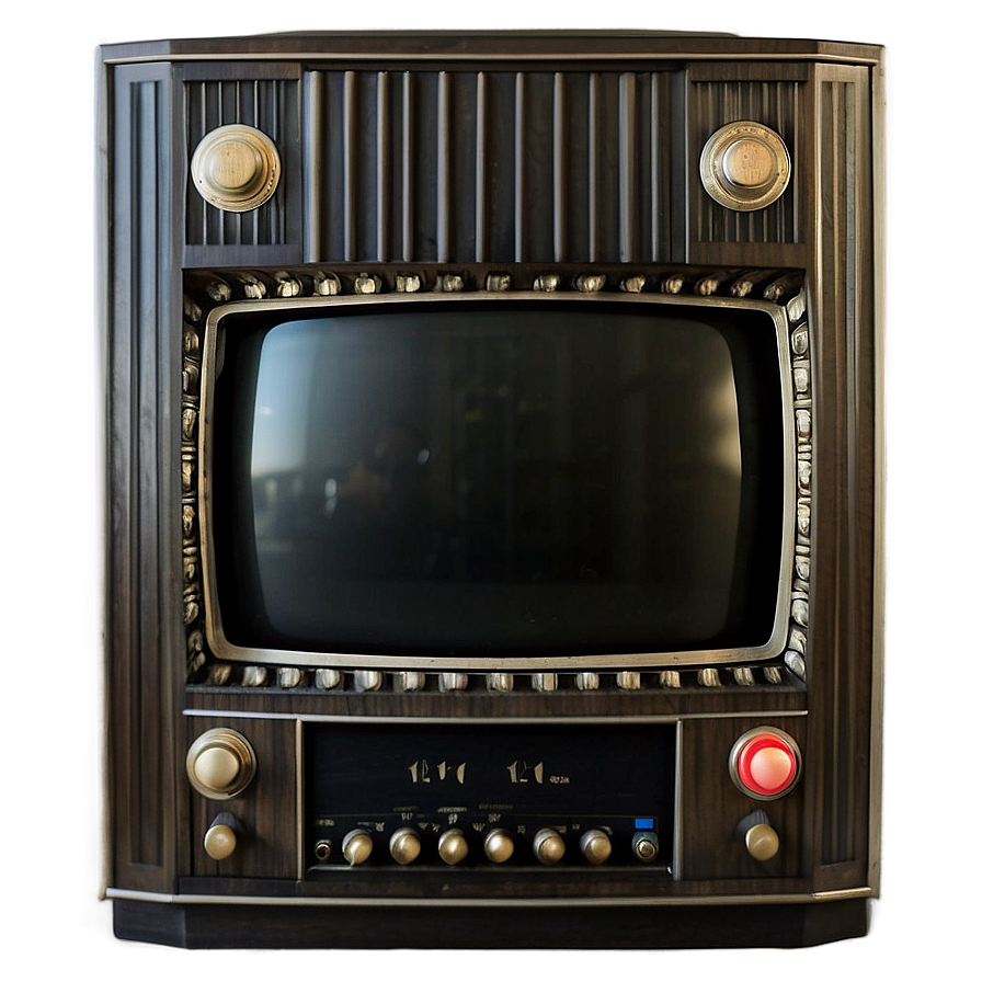 Vintage Home Tv Set Png Tgs56 PNG Image