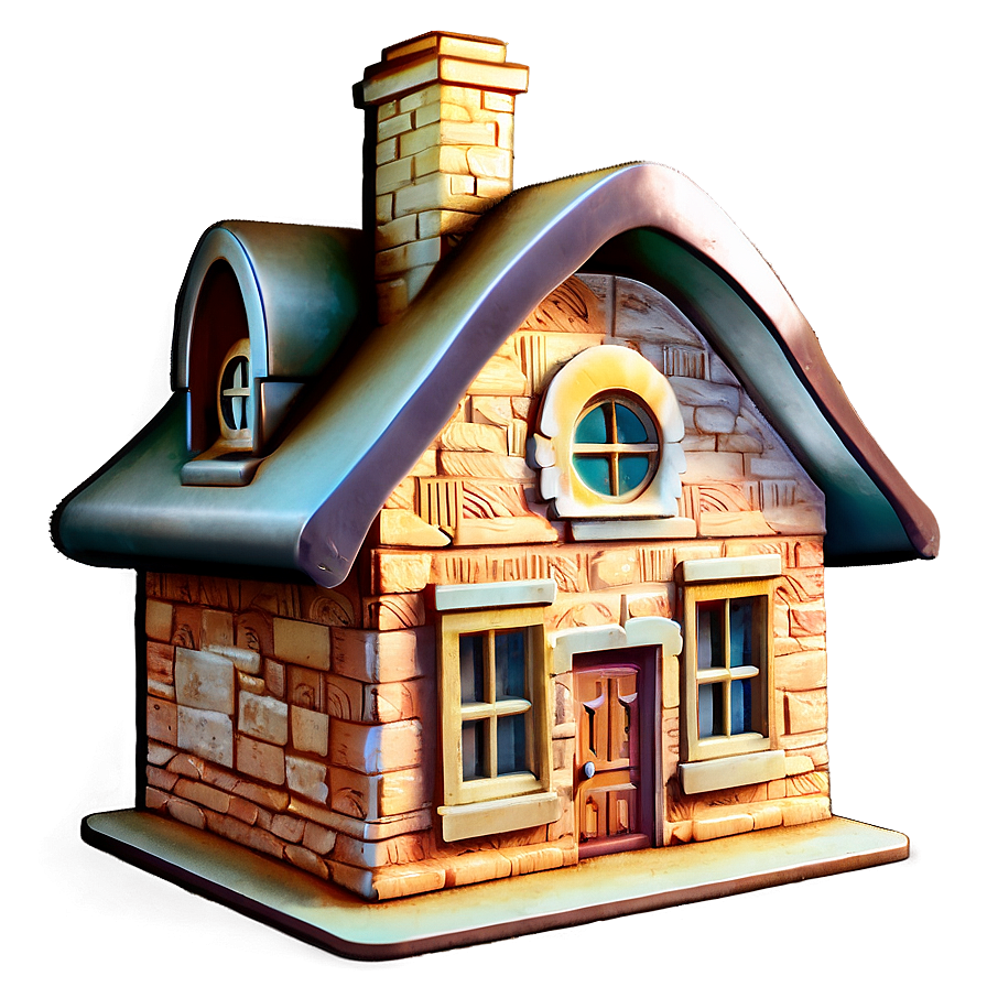 Vintage House Icon Png 05252024 PNG Image